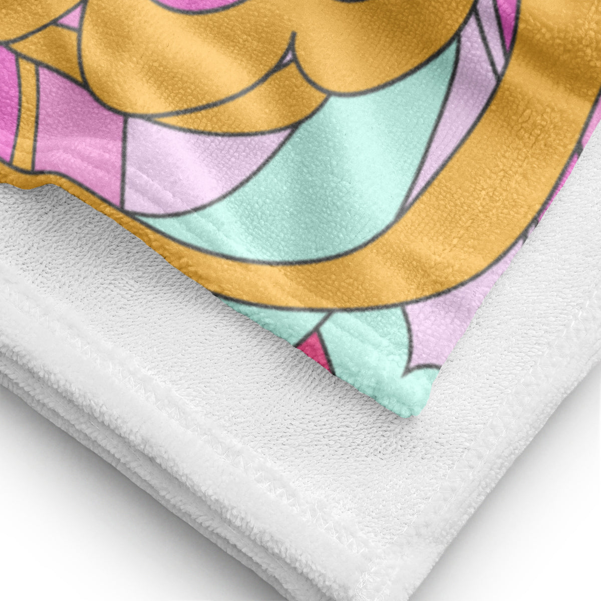 BEACH TOWEL - PINK DELICA