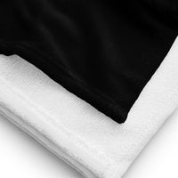 BEACH TOWEL - RESERVED BLACK