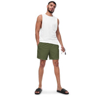 ECO MEN'S SWIM SHORTS | KHAKI - PINKCOLADA